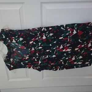 Kasper Multicolor Abstract Women's Tank Top